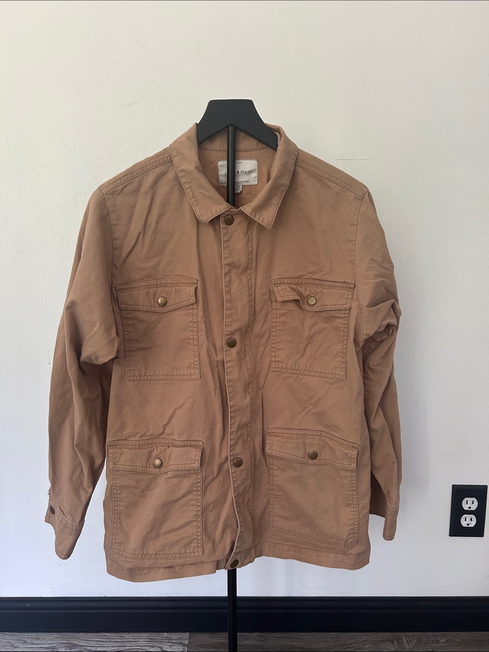 Lucky Brand Field Jacket in Camel Brown